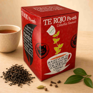 TÉ ROJO- Pu-erh Camellia S.