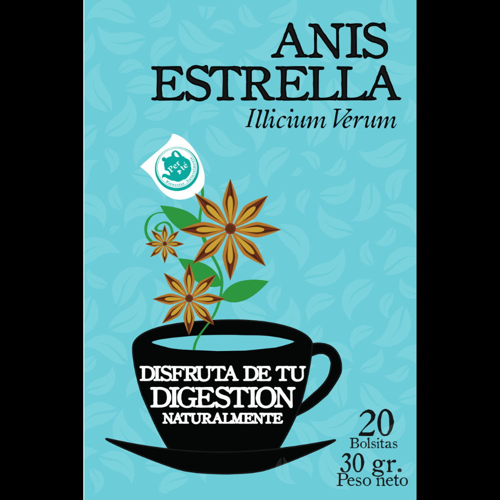 TÉ ANIS ESTRELLA - Illicium Verum - Imagen 2