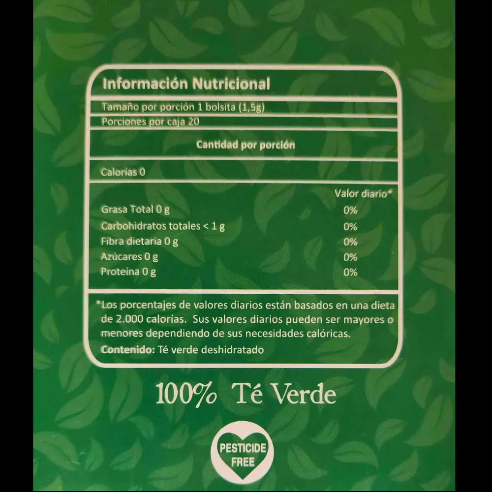 TÉ VERDE - Camellia Sinensis - Imagen 3