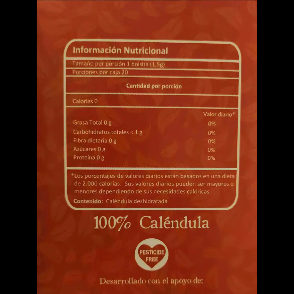 TÉ CALENDULA - Calendula Officinalis - Imagen 3