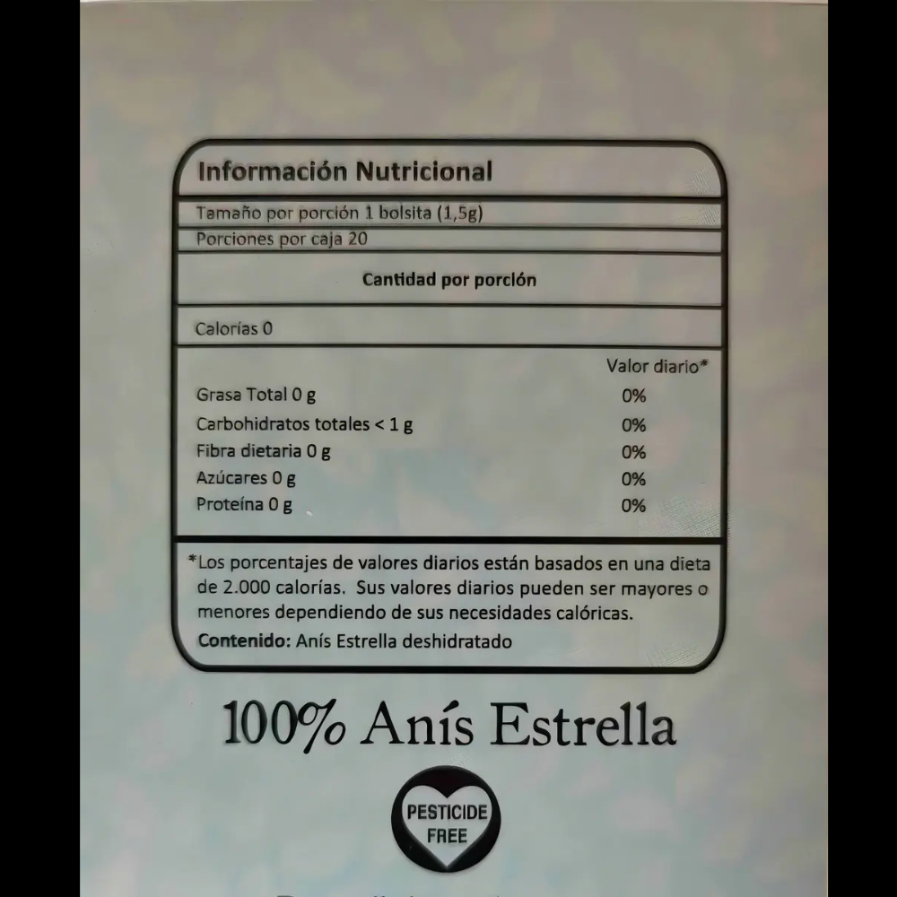TÉ ANIS ESTRELLA - Illicium Verum - Imagen 3