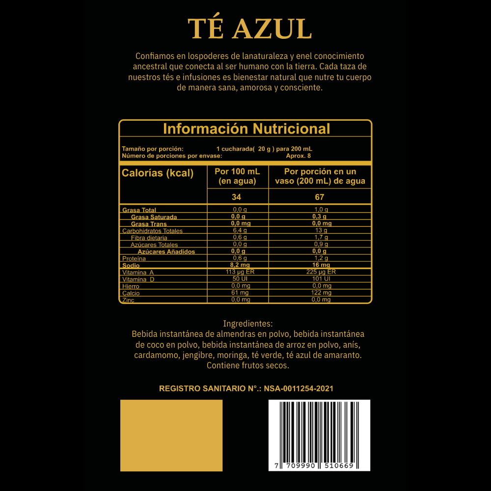 TÉ AZUL - Digestivo y Energetico - Imagen 3